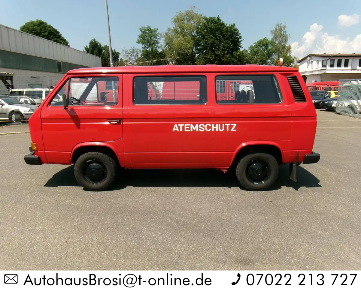 Volkswagen T3 Oldtimer 2.0 Lufti * Oldtimer mit Garantie * wenig km * ex. Feuerwehr *, foto 2