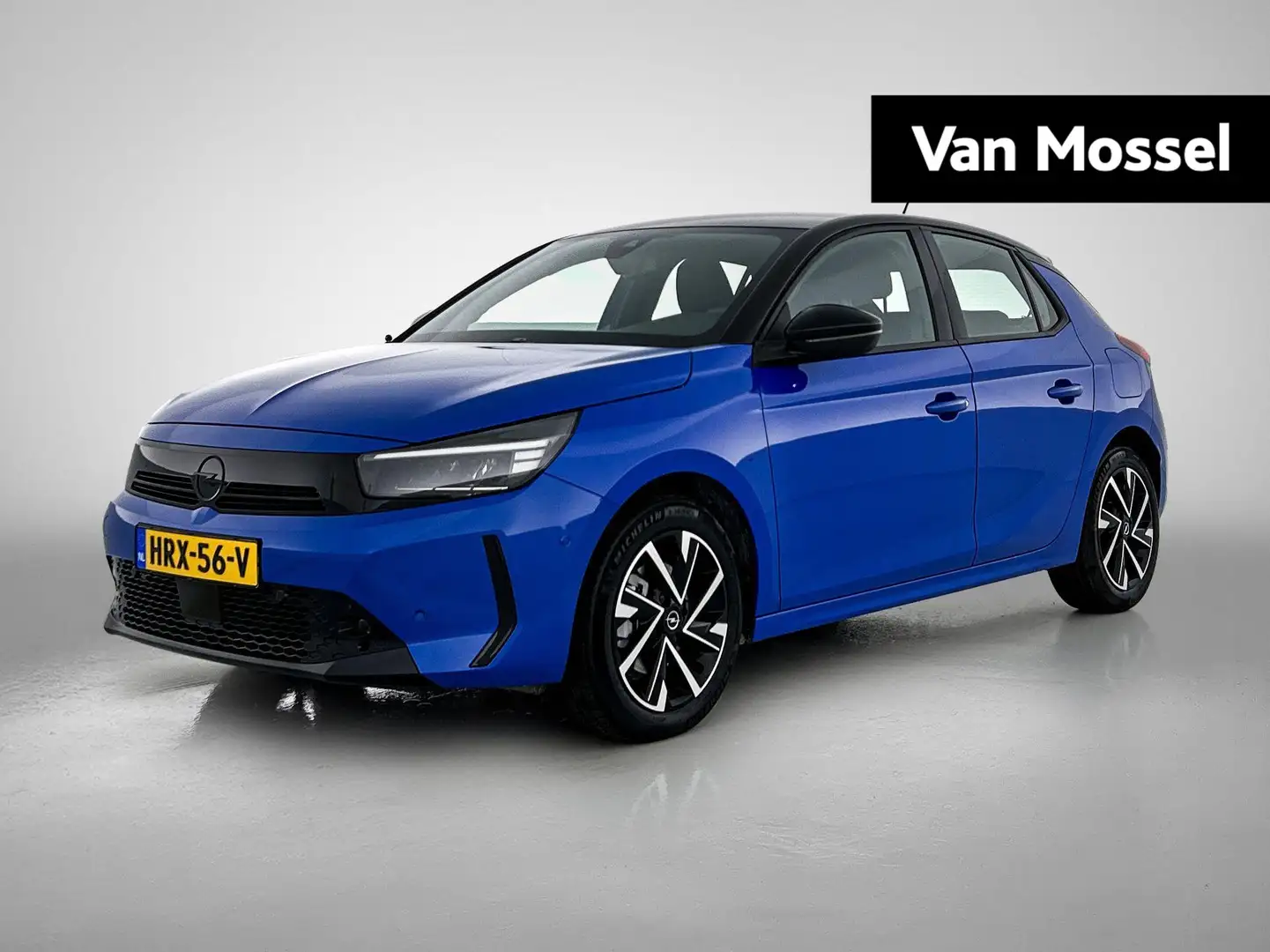 Opel Corsa 1.2 Turbo GS | 100PK | CAMERA | PDC RONDOM | AIRCO Blauw - 1