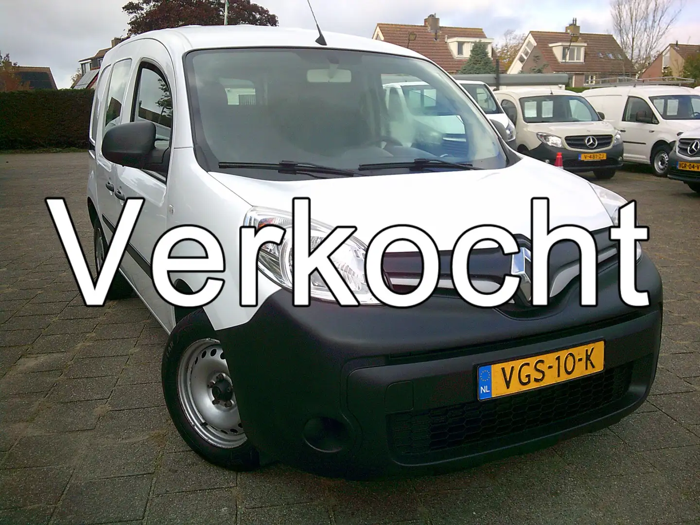 Renault Kangoo 1.5 Blue dCi 80 Comfort VOORZIEN VAN AIRCO+CRUISE+ Bianco - 1
