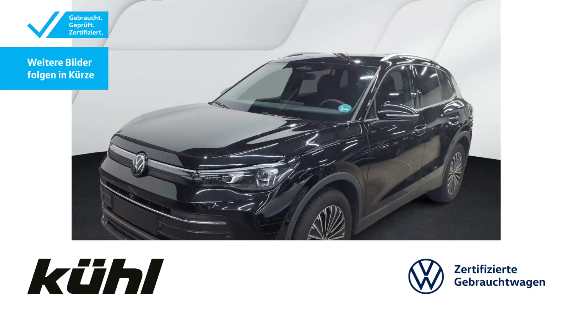 Volkswagen Tiguan 1.5 eTSI DSG Goal IQ.Light/ACC/360°/App/N Schwarz - 1