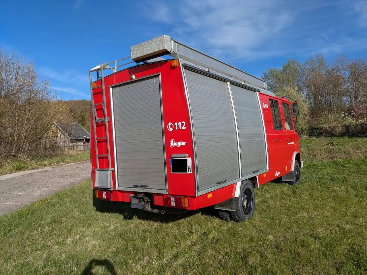 Mercedes-Benz Düdo L 608 D (ehem. Feuerwehr; H-Kennzeichen; rostfrei; Stehhöhe 1,75m), foto 5