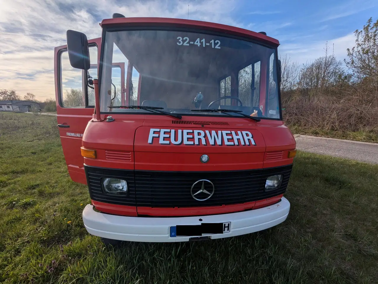 Mercedes-Benz Düdo L 608 D (ehem. Feuerwehr; H-Kennzeichen; rostfrei; Stehhöhe 1,75m), foto 2
