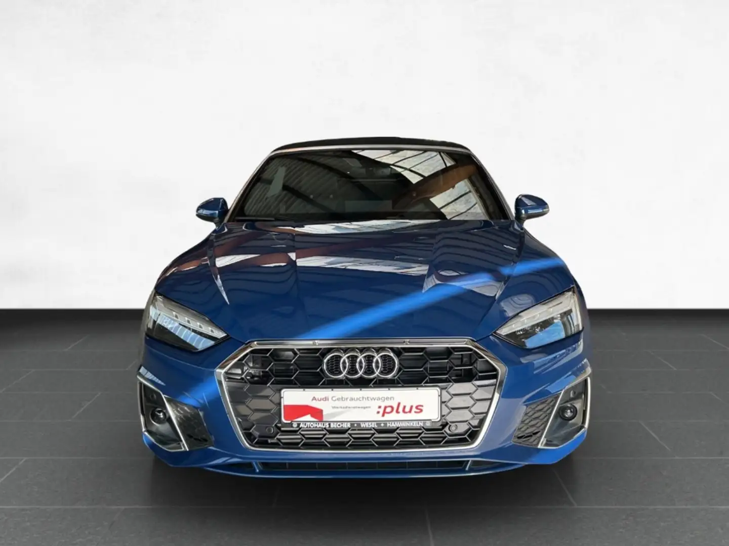 Audi A5 Cabrio 40 TFSI S-line /AHK/Navi/Rückfahrkamera Blau - 2