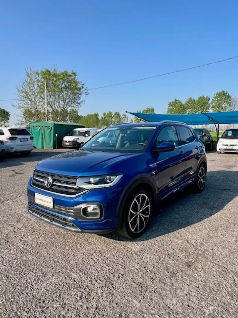 Volkswagen T-Cross 1.6 TDI DSG SCR Advanced BMT+R LINE+NEOPATENTATI Blau - 2