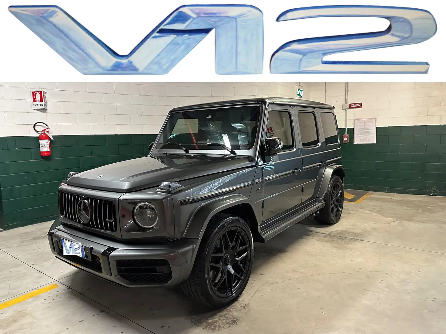 Mercedes-Benz G 63 AMG Premium Plus 585cv -DESIGNO-NIGHT-240 KM/H-BOLLO26 Grijs - 1