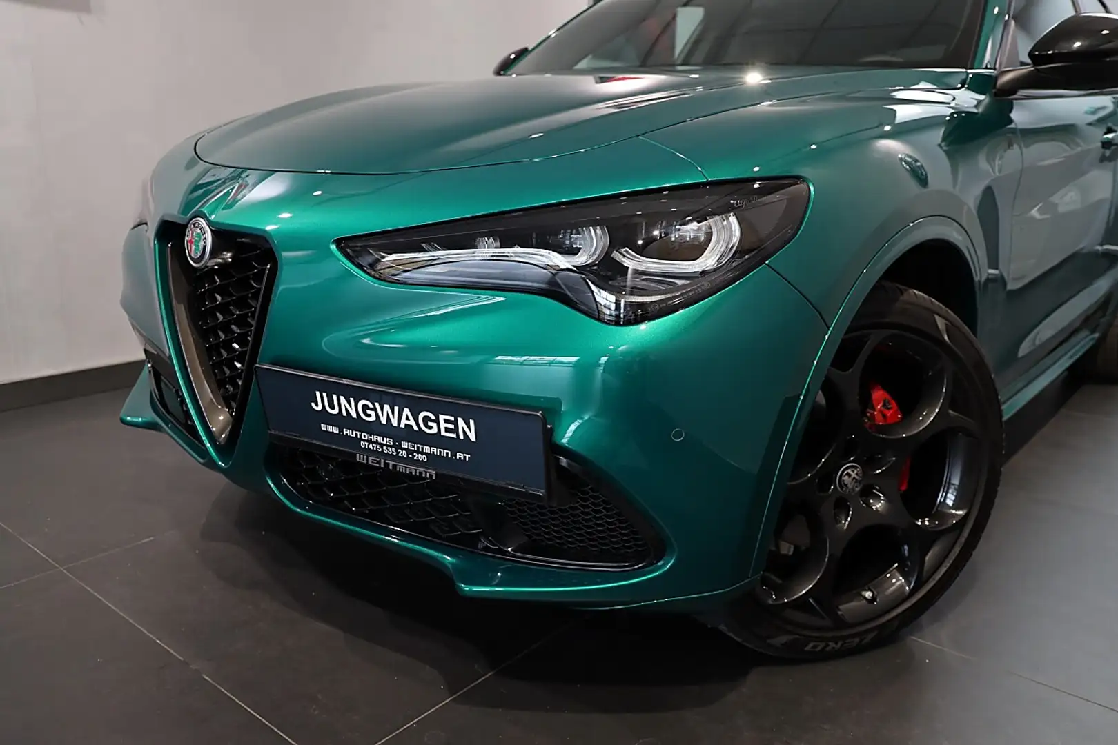 Alfa Romeo Stelvio Tributo Italiano 2,0 16V 280 AT8 Q4 Grün - 2
