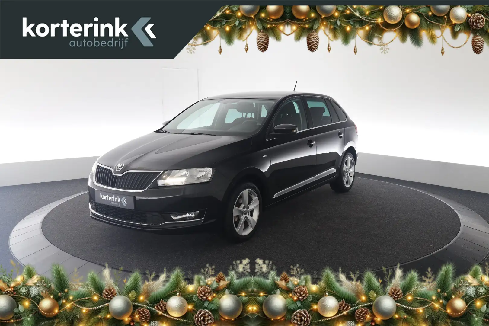 Skoda Rapid/Spaceback 1.0 TSI Greentech Clever Zwart - 1