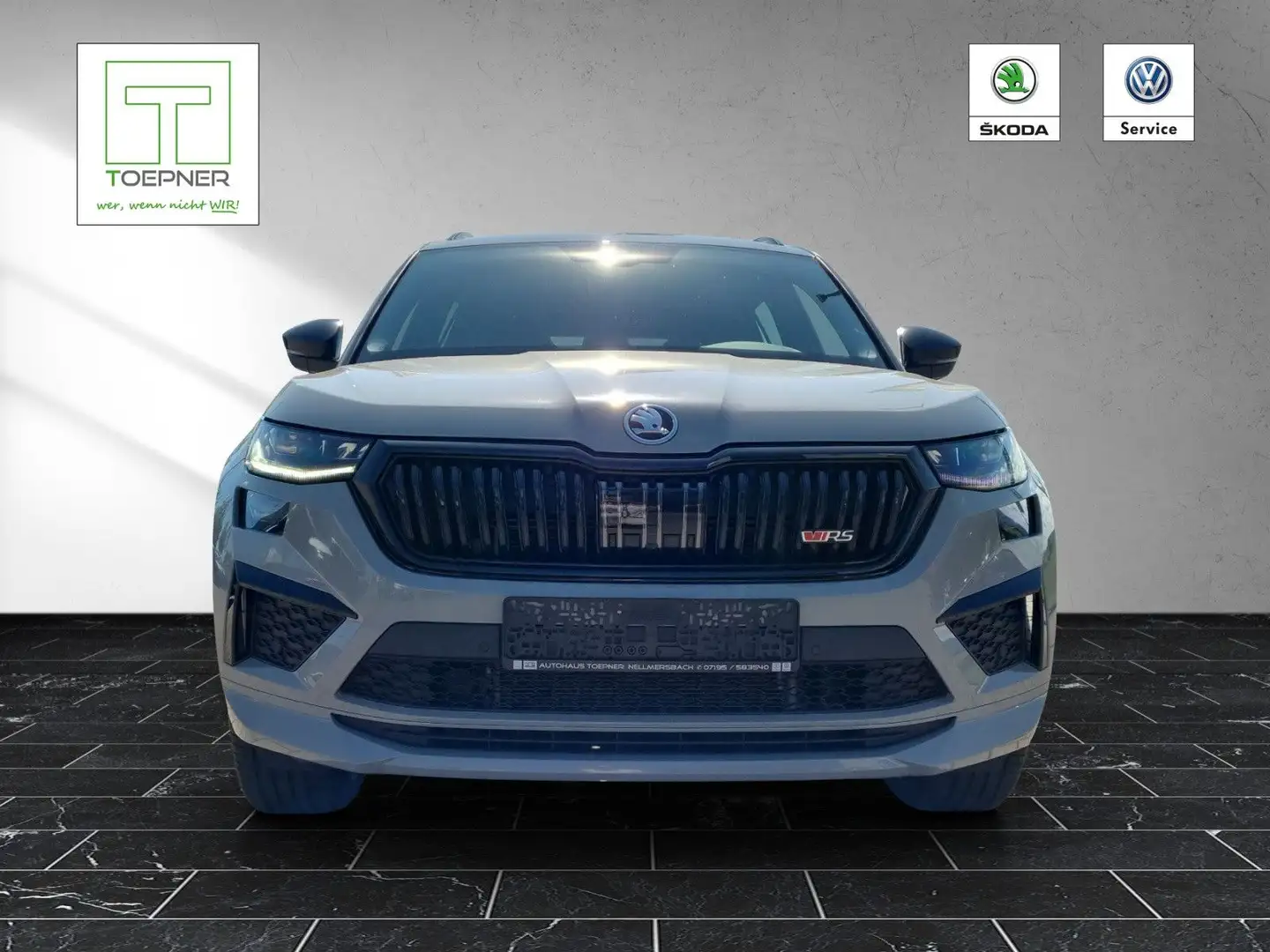 Skoda Kodiaq RS 4x4 2,0 TSI DSG Navi ACC AHK Kamera Grau - 1