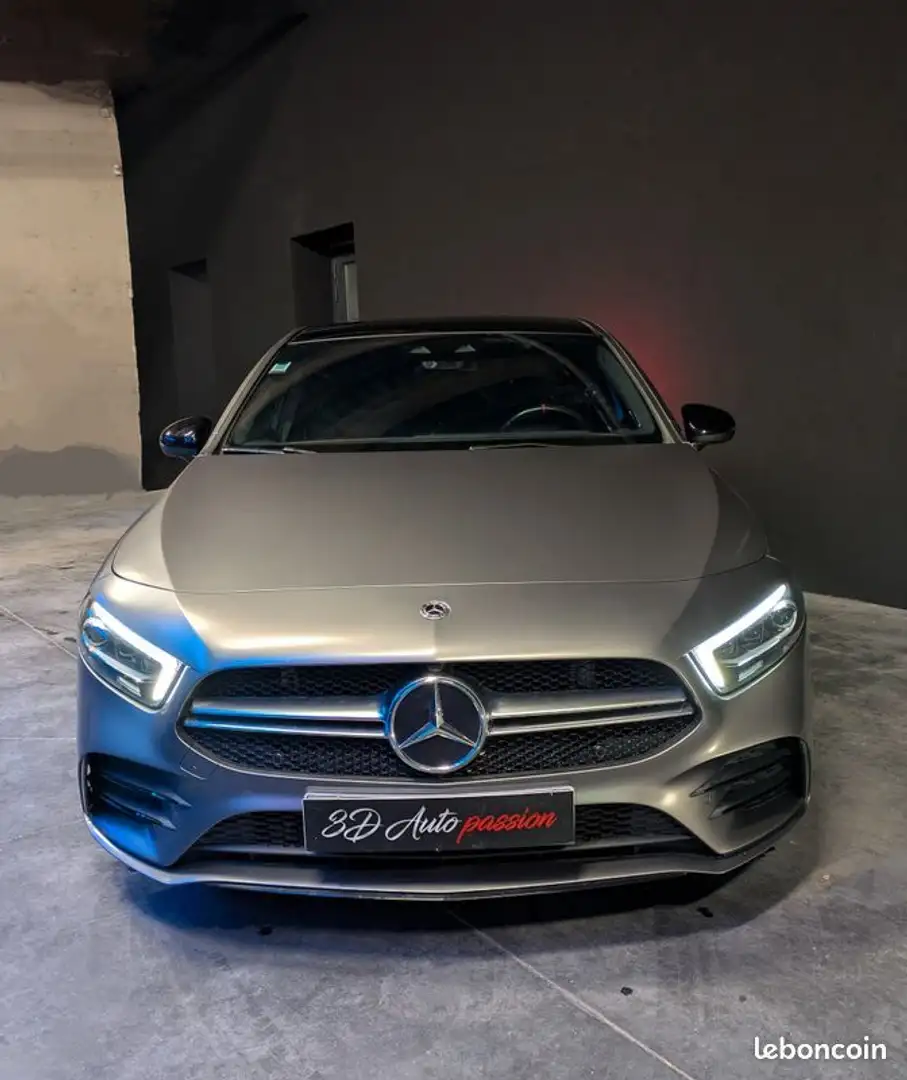 Mercedes-Benz A 35 AMG Mercedes A35 AMG 306ch 4matic 7g-dct speedshift Magno designo Gris - 2