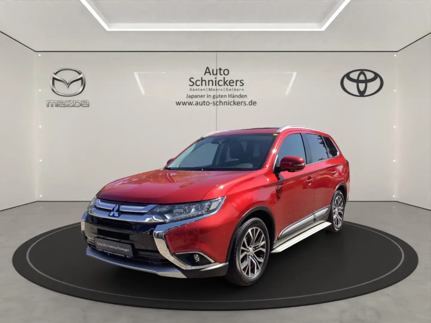 Mitsubishi Outlander TOP+4WD+PDC+KAMERA+AHK+7-SITZER+8FACH Rot - 1
