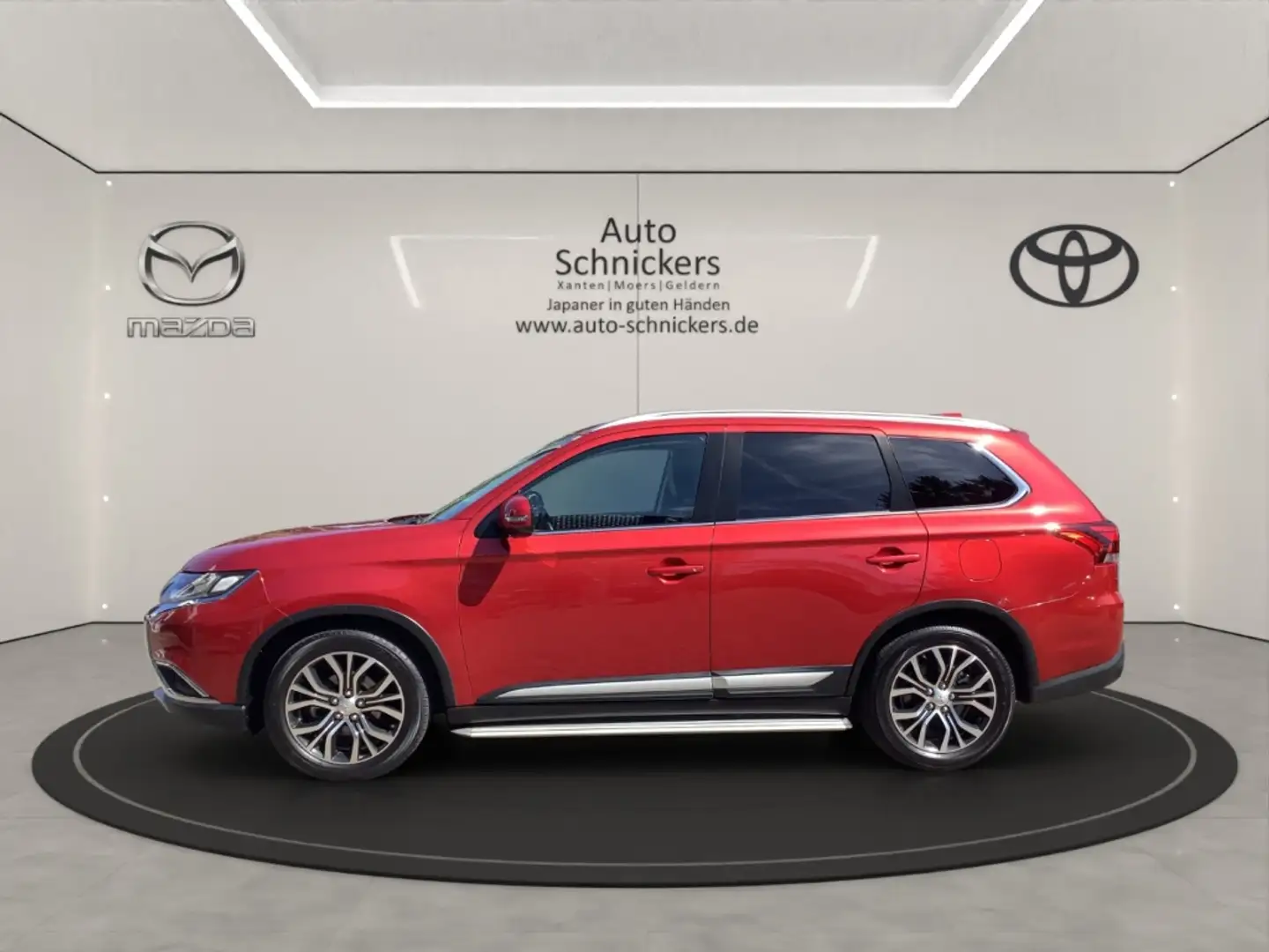 Mitsubishi Outlander TOP+4WD+PDC+KAMERA+AHK+7-SITZER+8FACH Rot - 2