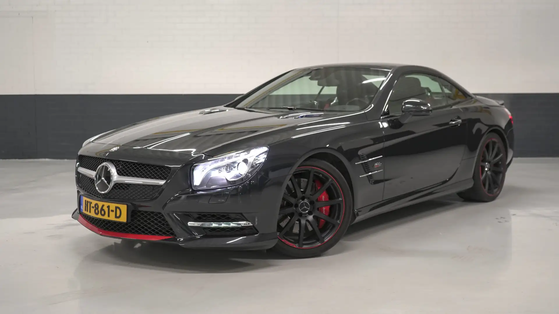 Mercedes-Benz SL 400 Mille Miglia 417 NL auto Uniek! Harman/kardon, Ele Zwart - 1