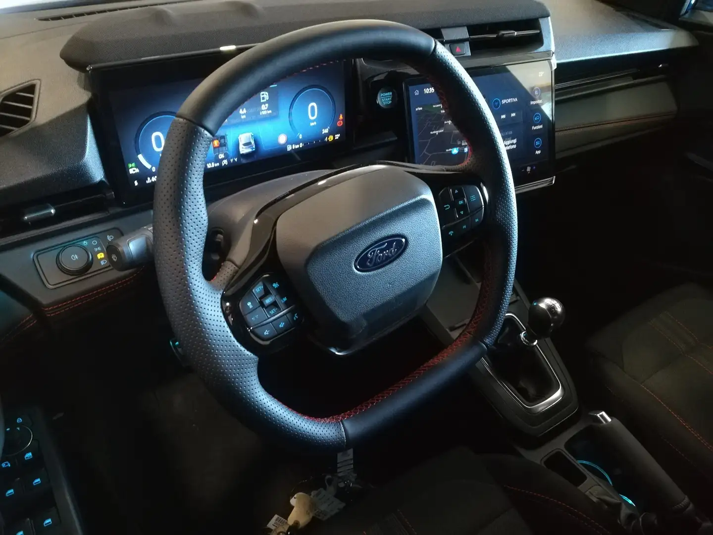 Ford Puma 1.0 ecoboost hybrid ST-Line 125cv Km ZERO Blu/Azzurro - 2