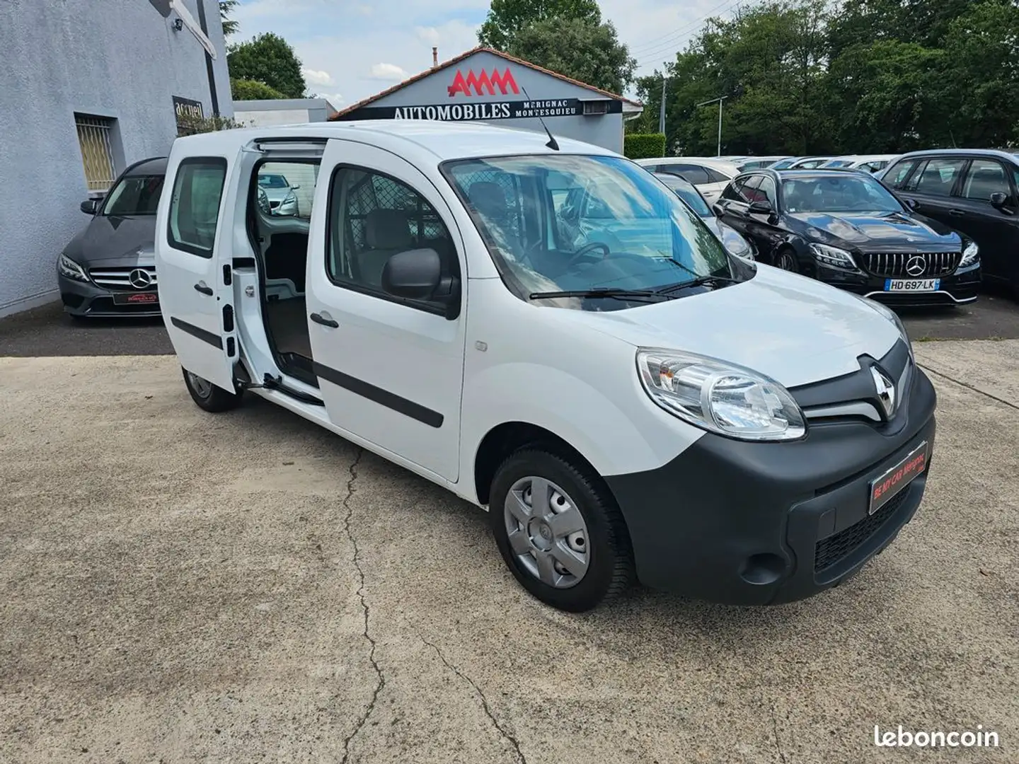 Renault Kangoo 1.5 dci 95cv grand volume 1°main 17866kms Blanc - 2