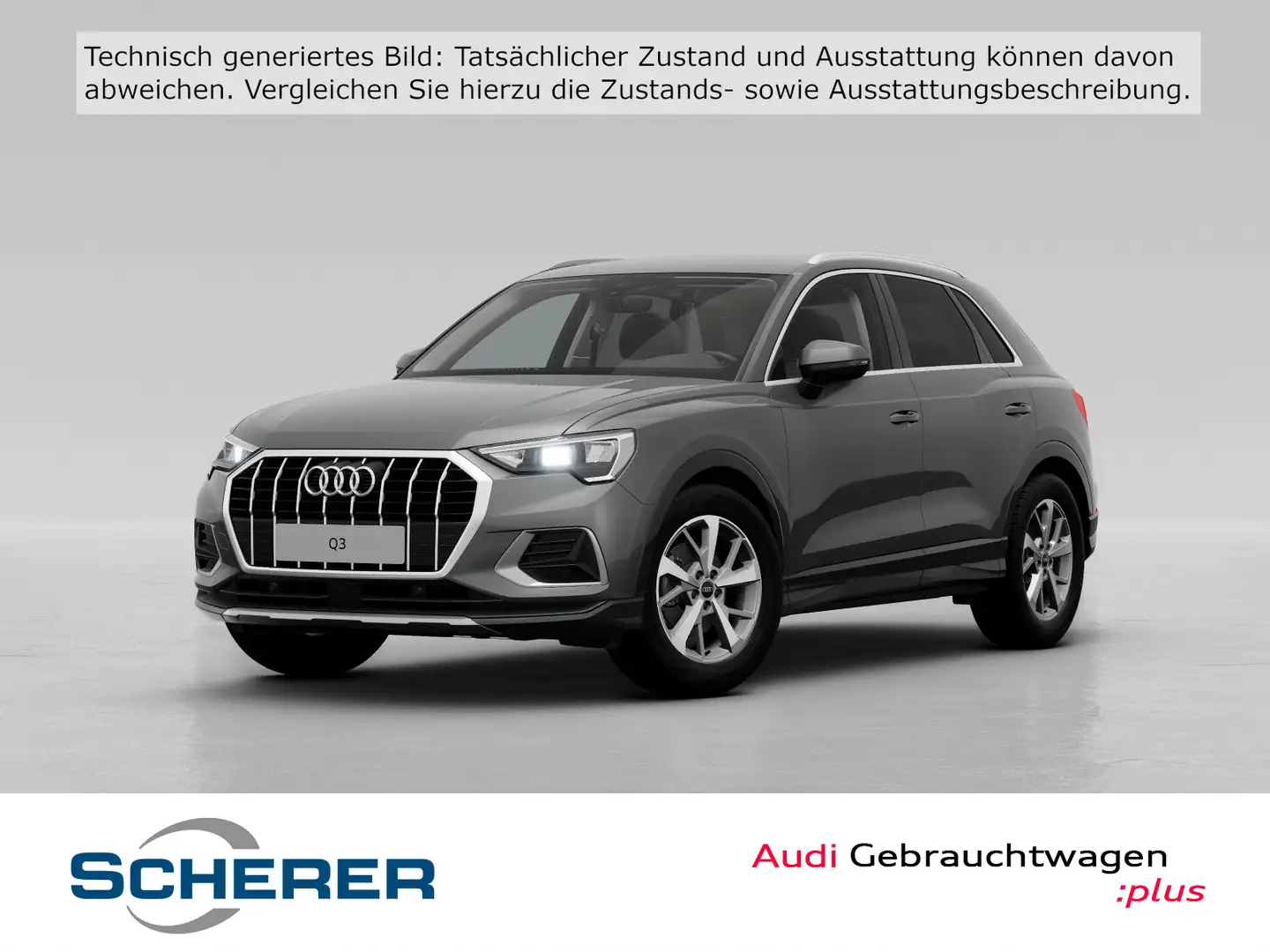 Audi Q3 advanced 35 TFSI S tronic CARPLAY AHK EPH hi. Grau - 1