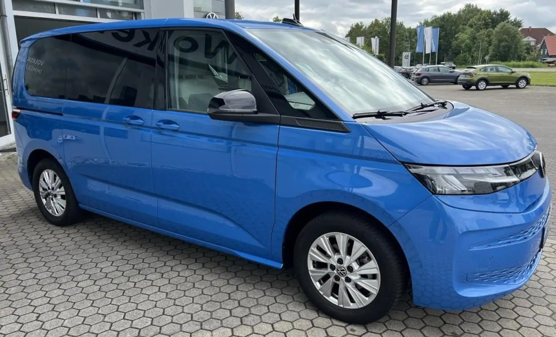Volkswagen T7 Multivan 2.0 TDI Cruise control/Navi/Sedili risc. 5posti Blu/Azzurro - 2