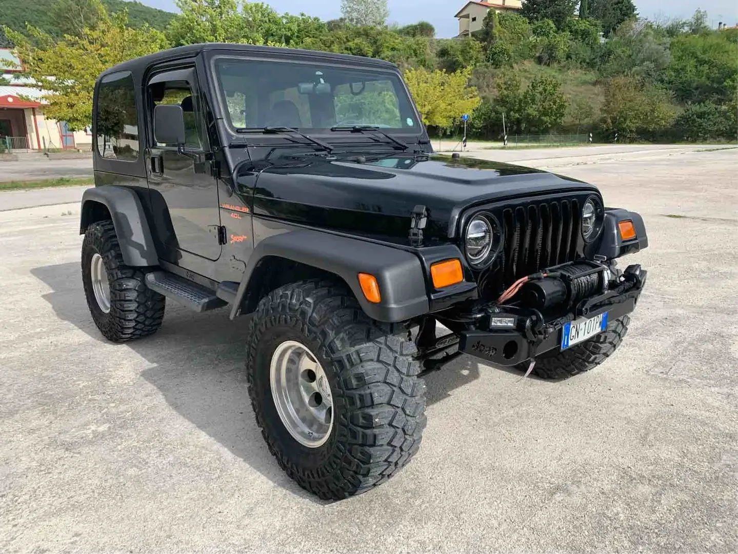 Jeep Wrangler 4.0 L 3p Sport Autocarro full GPL gancio Negru - 1