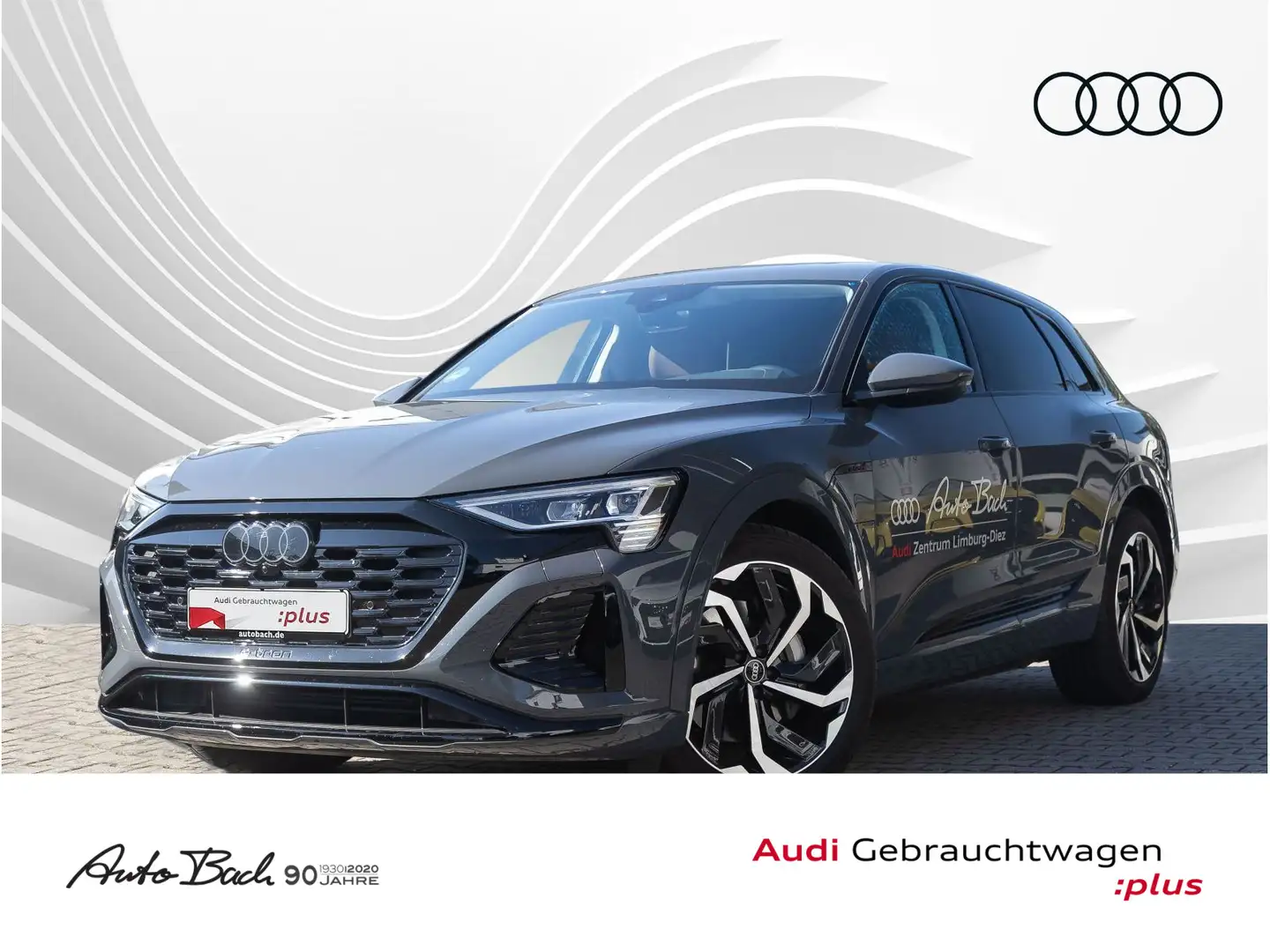 Audi Q8 e-tron Q8 S line 50 e-tron qu. Navi LED Panorama virtua Gris - 1