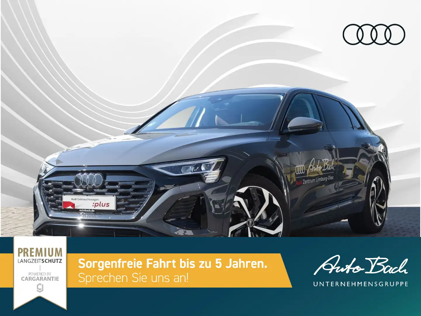 Audi Q8 e-tron Q8 S line 50 e-tron qu. Navi LED Panorama virtua Gris - 2