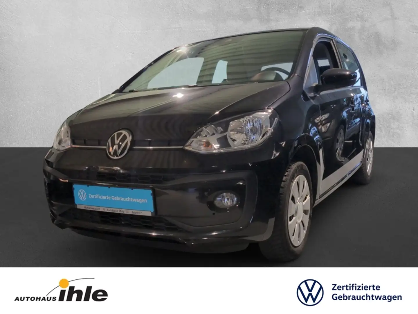 Volkswagen up! Basis 1,0 TSI KLIMAANLAGE+DAB+BLUETOOTH Schwarz - 1