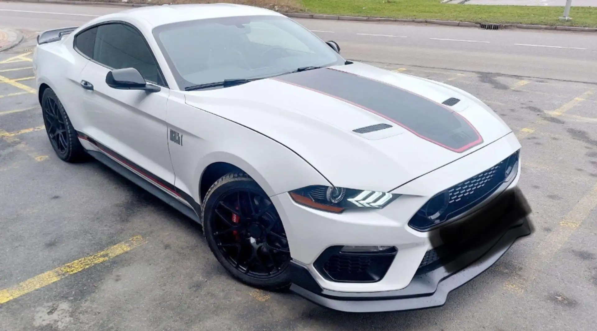 Ford Mustang MACH 1 KIT DIGITAL TACHO Bianco - 2