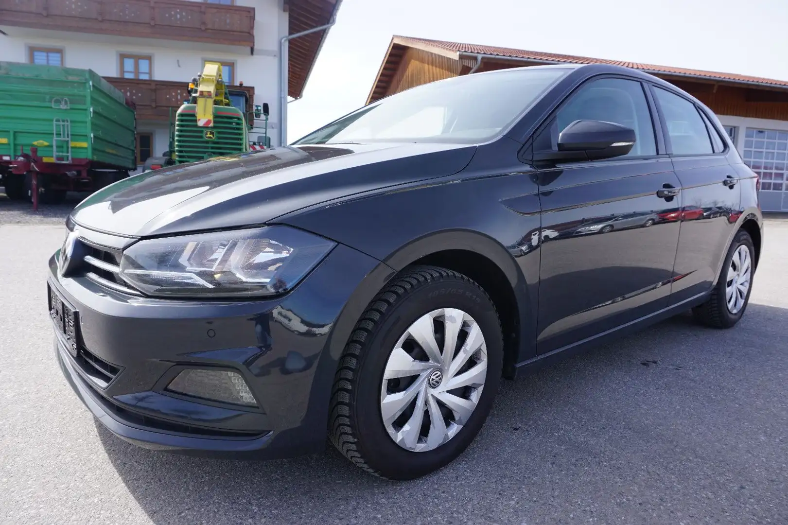 Volkswagen Polo VI Comfortline TDI NAV Sitzhzg 8 fach 1.Hd Grijs - 1