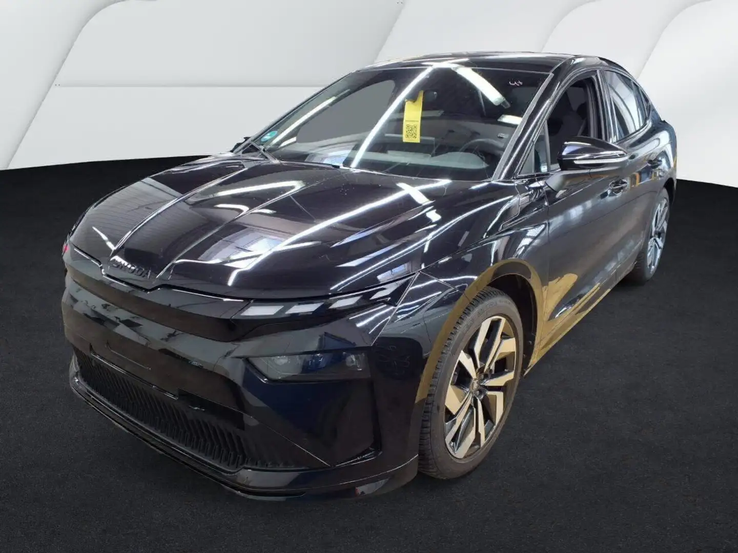 Skoda Enyaq Coupé Sportline 85x AHK Panorama Wärmepump Sitzh. Schwarz - 2