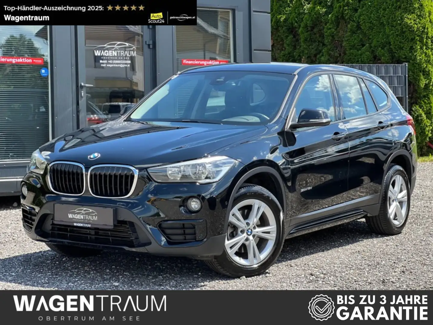 BMW X1 sDrive18d Sport Line - Navi - PDC - Isofix Schwarz - 1