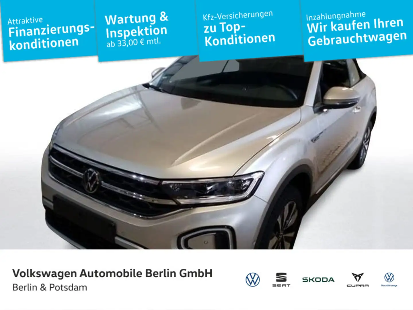 Volkswagen T-Roc 1.5 TSI DSG Move Argent - 1
