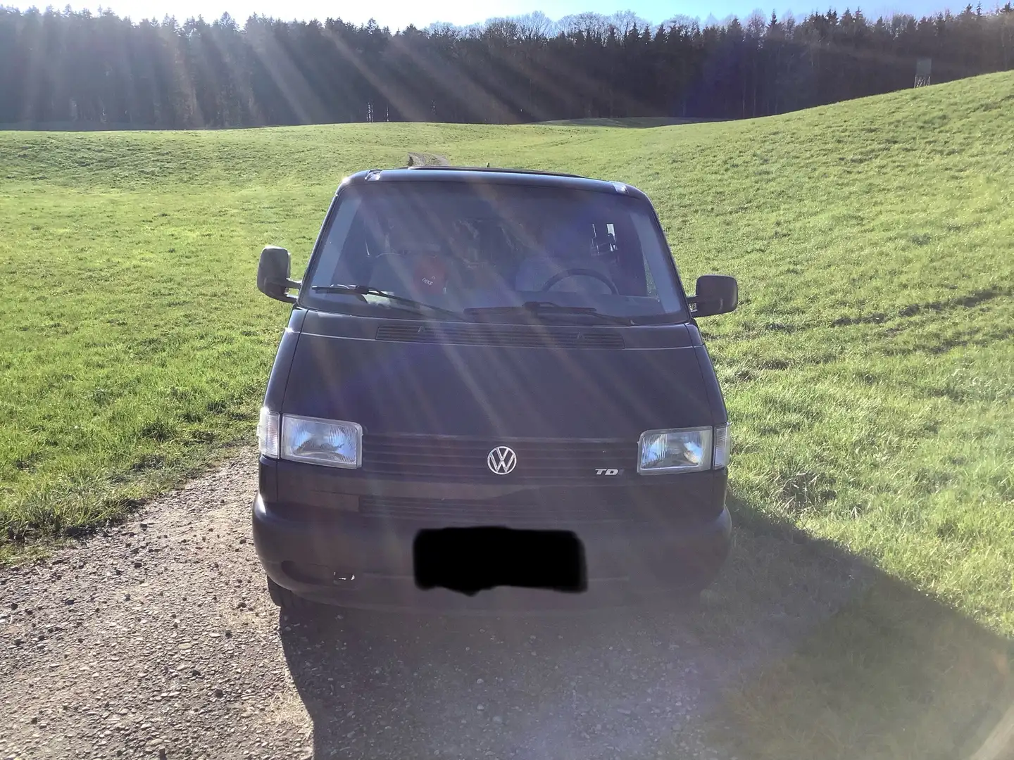 Volkswagen T4 Transporter T4 7DJ1U2/W24 Schwarz - 1
