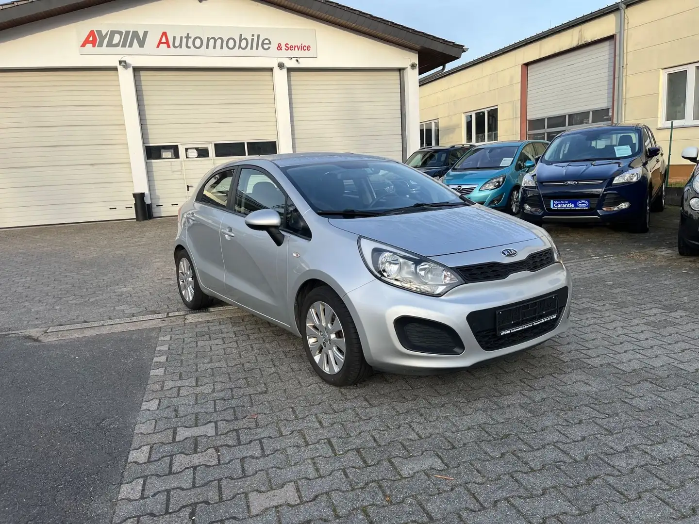 Kia Rio Edition 7-GEPFLEGT-KLIMA-ALURÄDER Silber - 1
