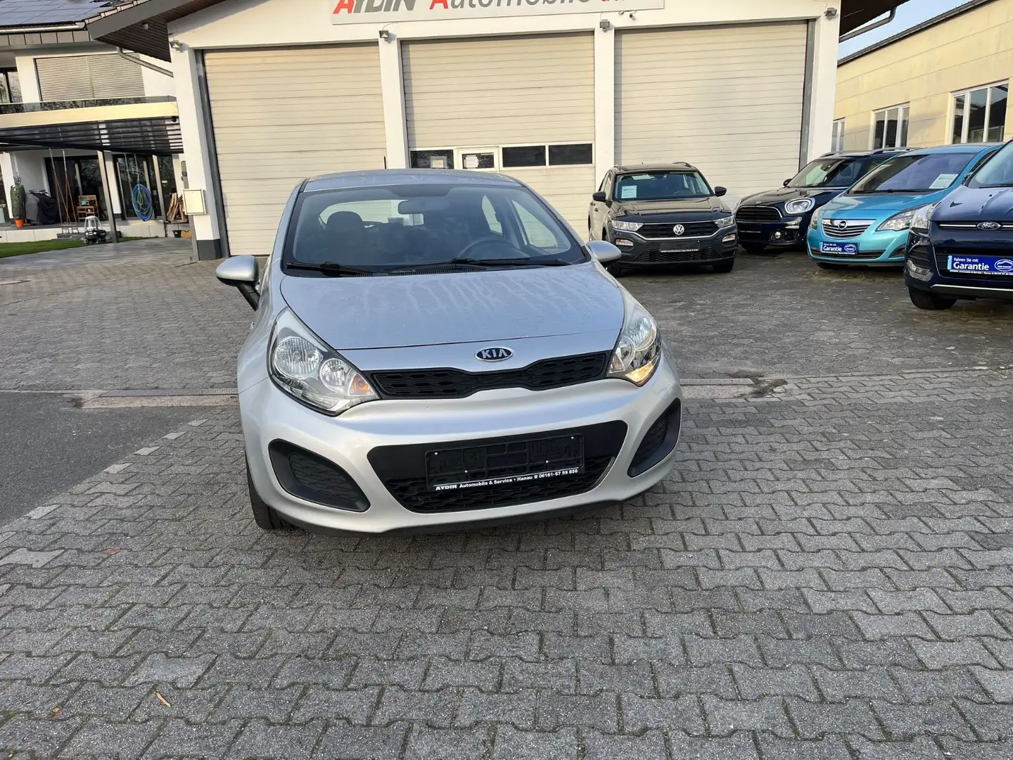 Kia Rio Edition 7-GEPFLEGT-KLIMA-ALURÄDER Silber - 2