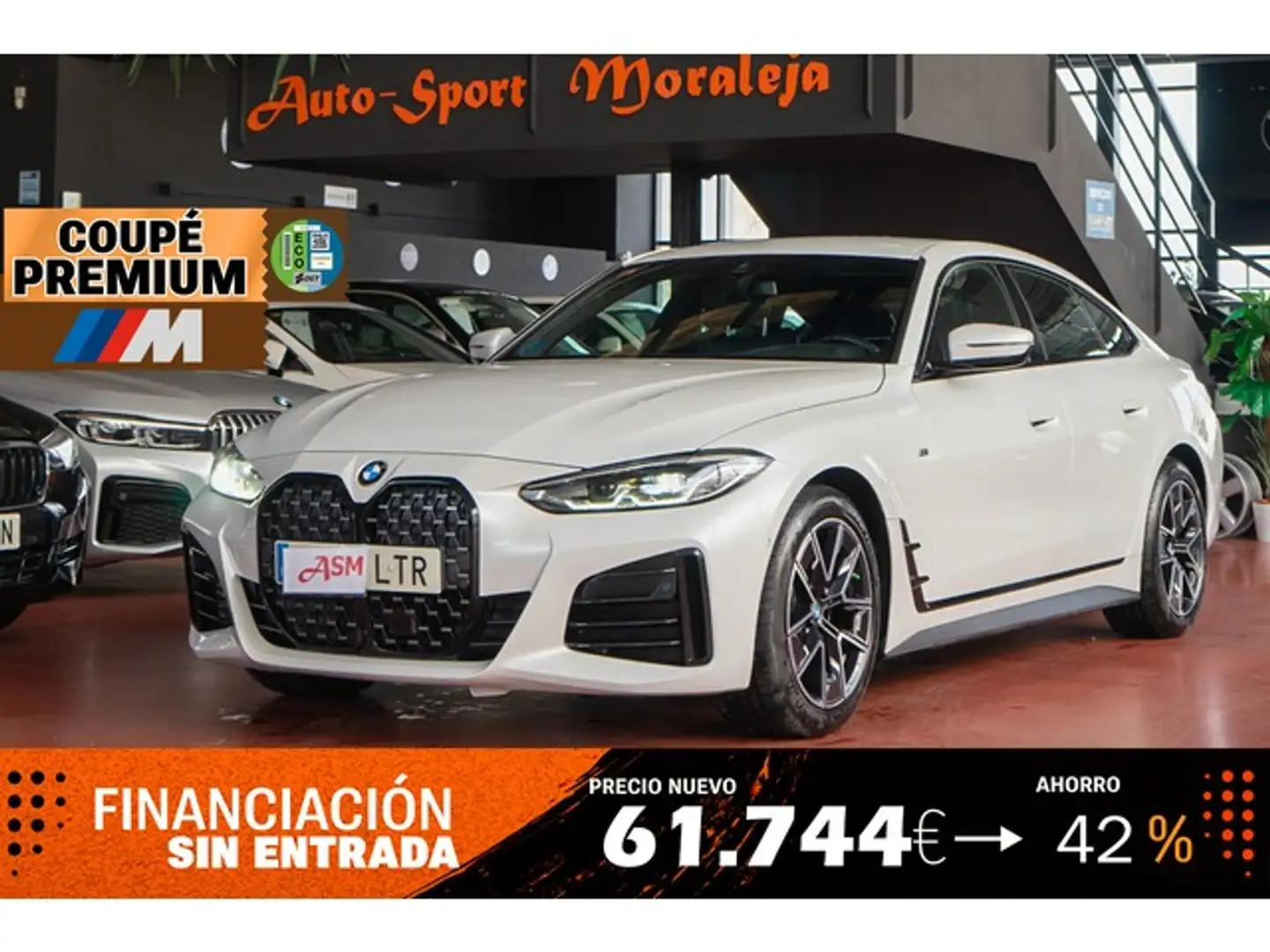 BMW 420 420dA Gran Coupé Blanco - 1