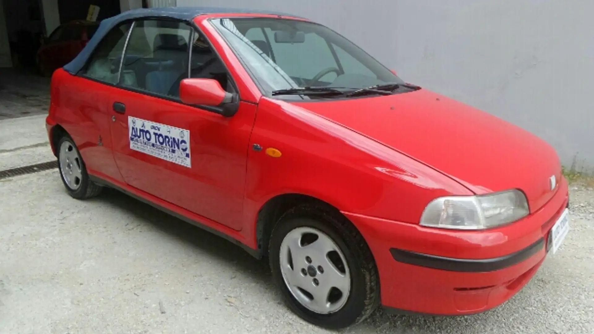 Fiat Punto 1.2i 16V cat 3 porte HLX Cabrio GPL Rouge - 1