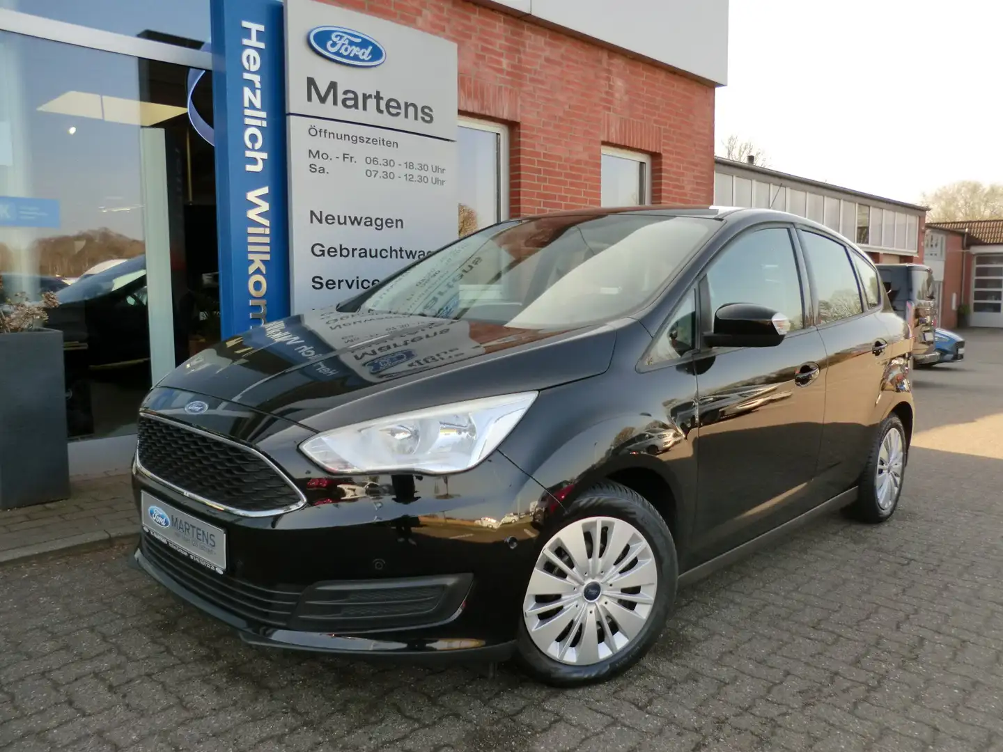 Ford C-Max Trend 1.0L 125PS | Easy-Driver+Winter-Pkt, Scheckh Negro - 1