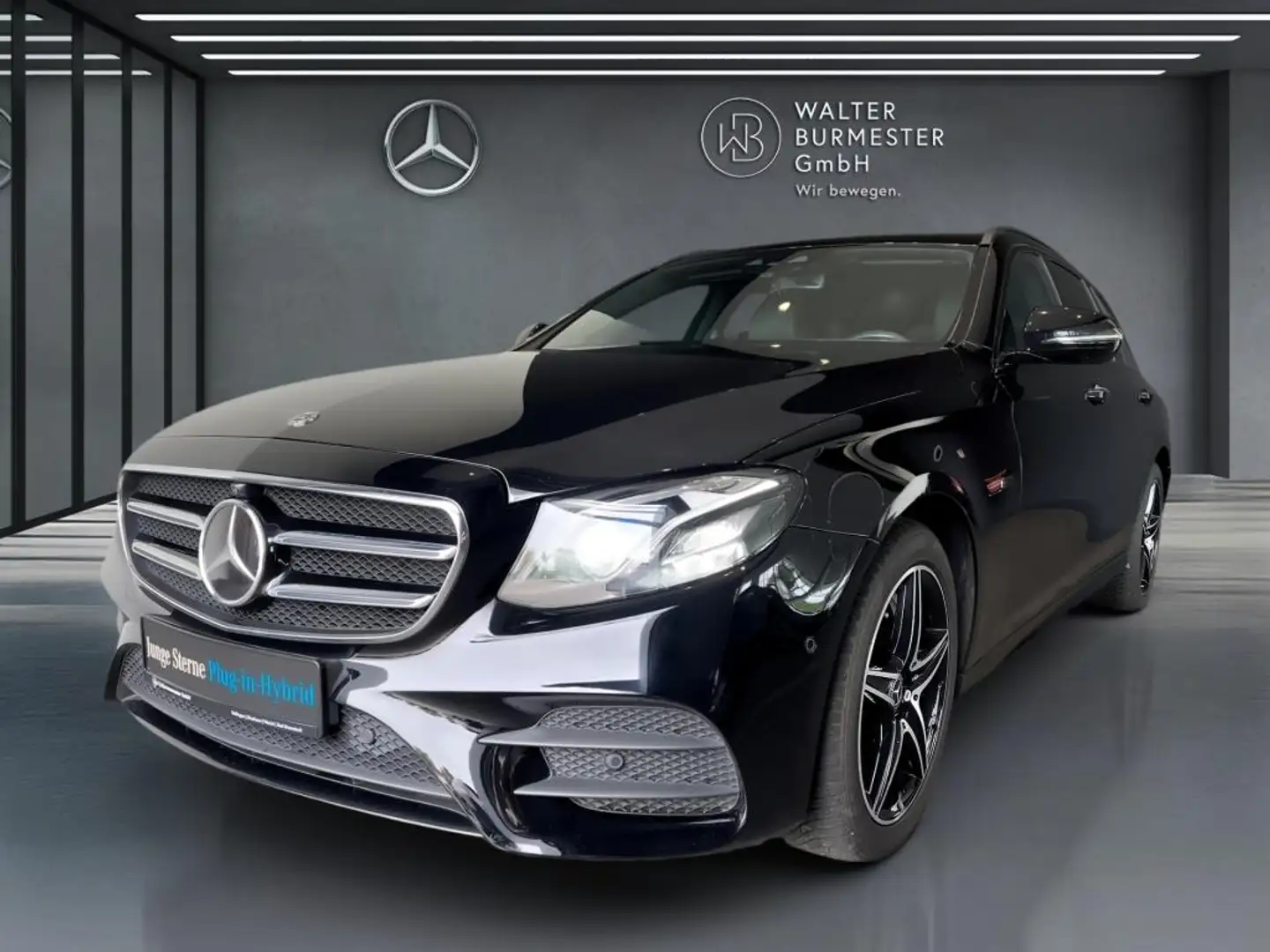 Mercedes-Benz E 300 de T-Modell +AMG+Memory+Night+KAMERA+360° Nero - 1