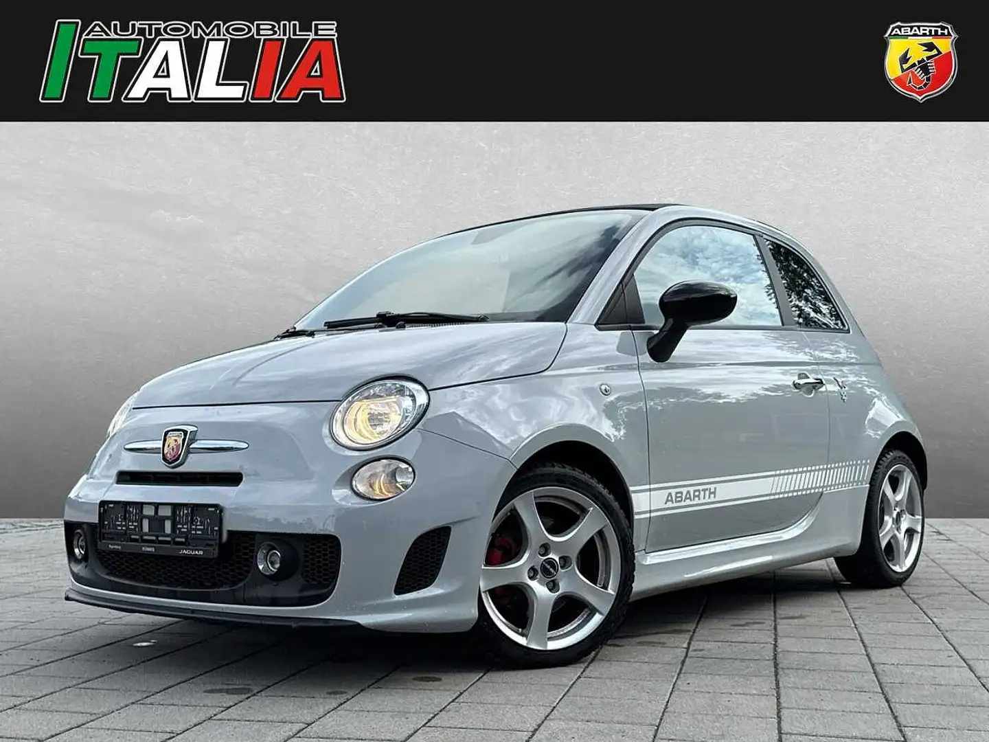 Abarth 595 C Custom *8-Fach bereift* Grau - 1