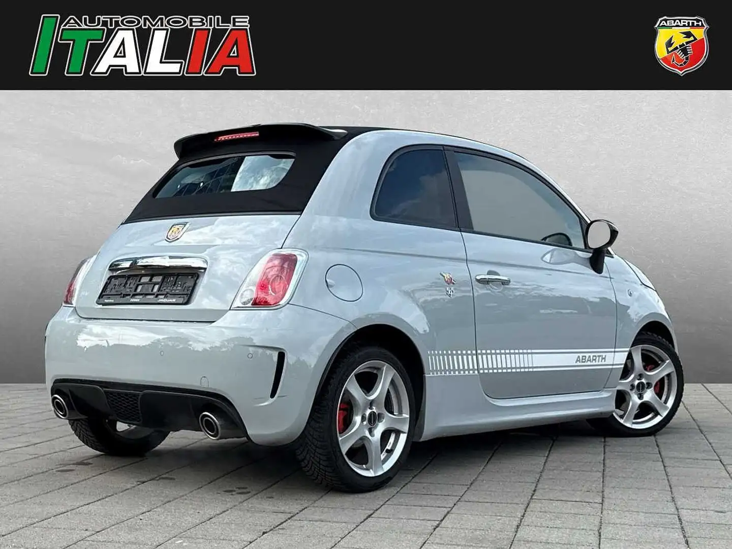 Abarth 595 C Custom *8-Fach bereift* Grau - 2