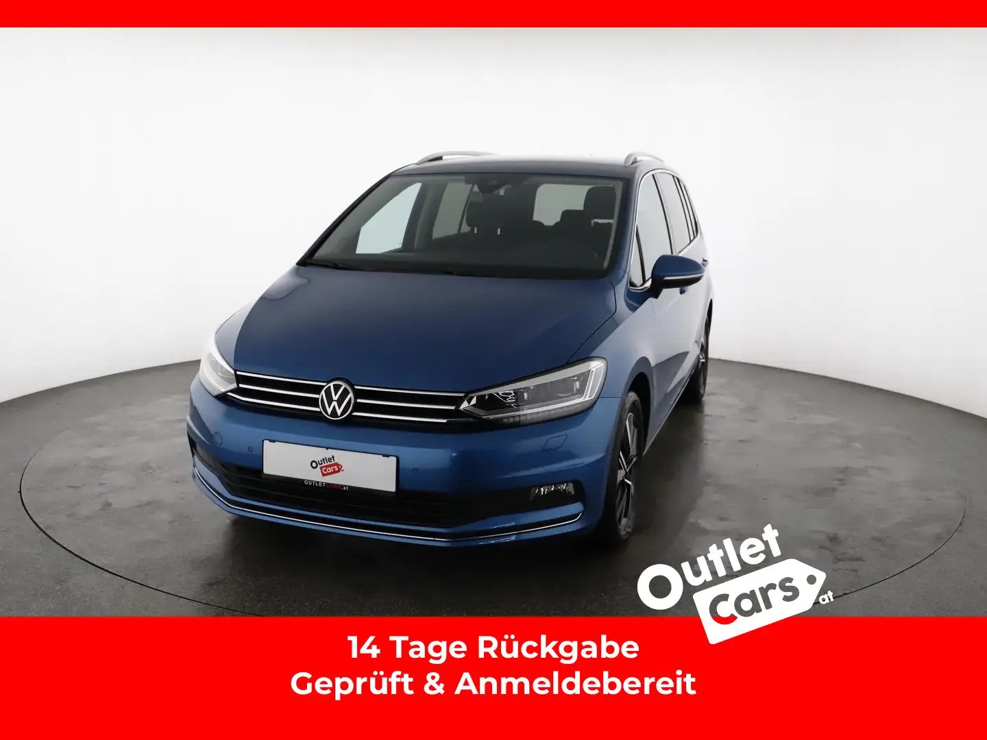Volkswagen Touran Highline TSI Blau - 1