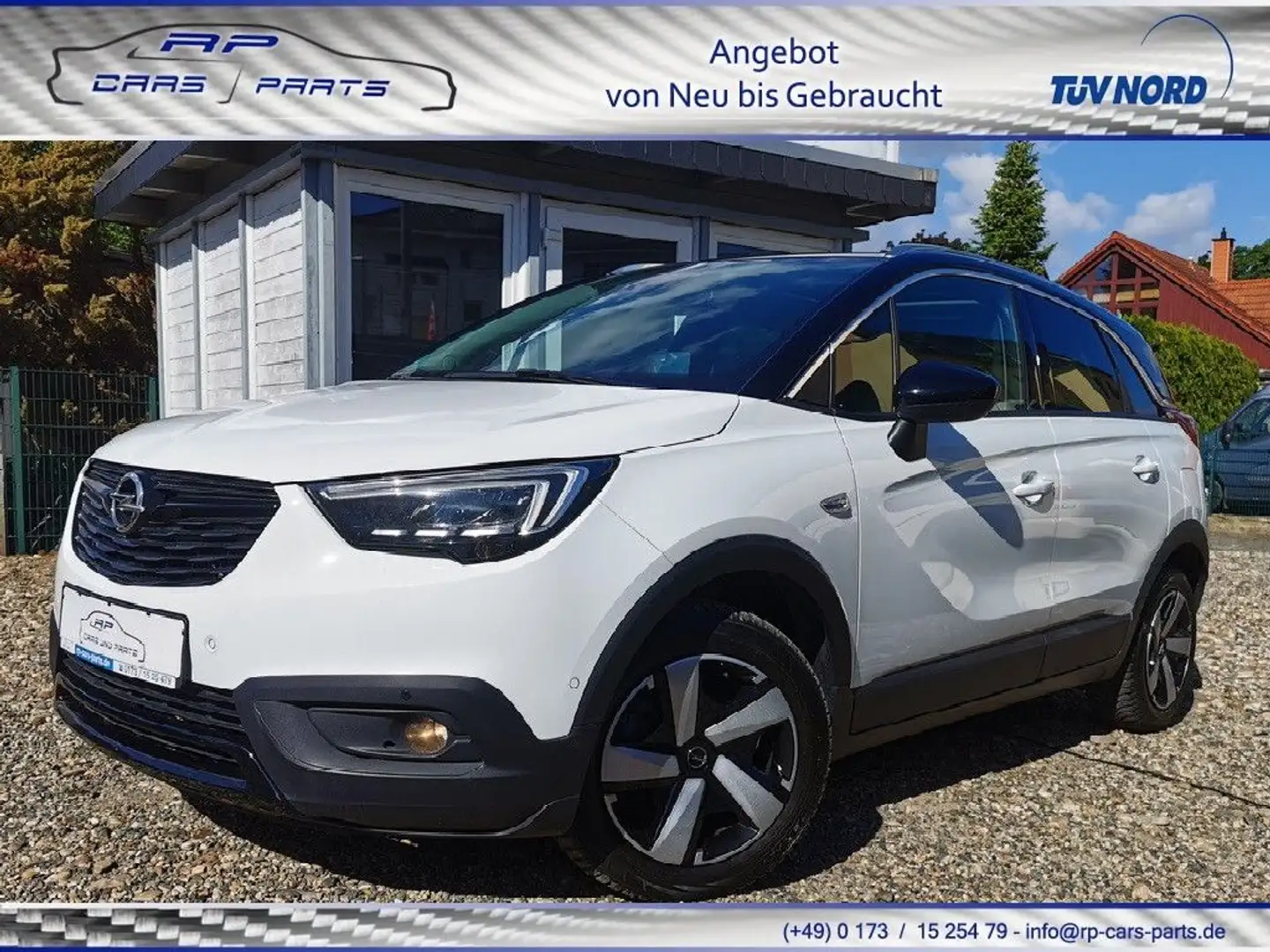 Opel Crossland X #Ultimate#360°Kamer#LED#Leder#Head-Up Alb - 1