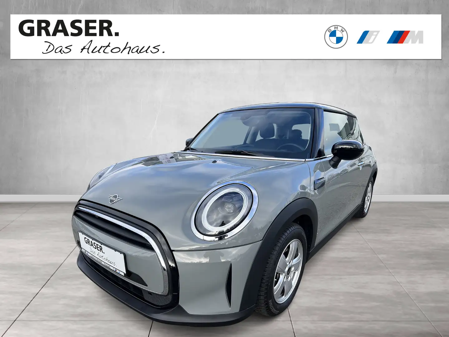 MINI Cooper Hatch DAB LED Tempomat Klima Shz Grau - 1