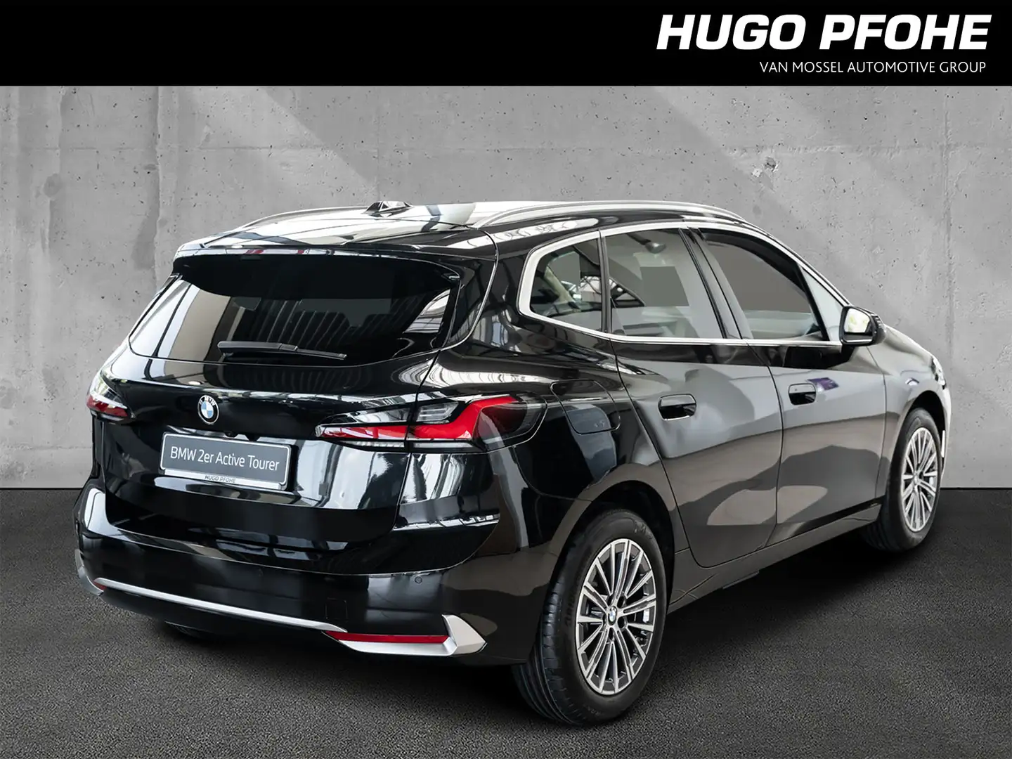 BMW 218 i  Active Tourer Steptronic DCT 100 kW Luxury Prem Schwarz - 2