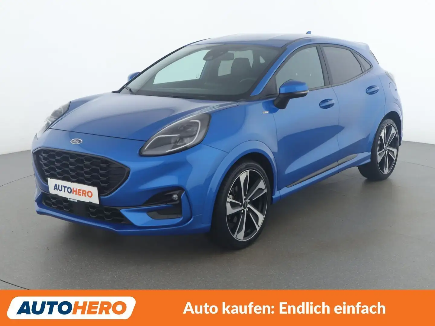 Ford Puma 1.0 EcoBoost ST-Line X Blau - 1