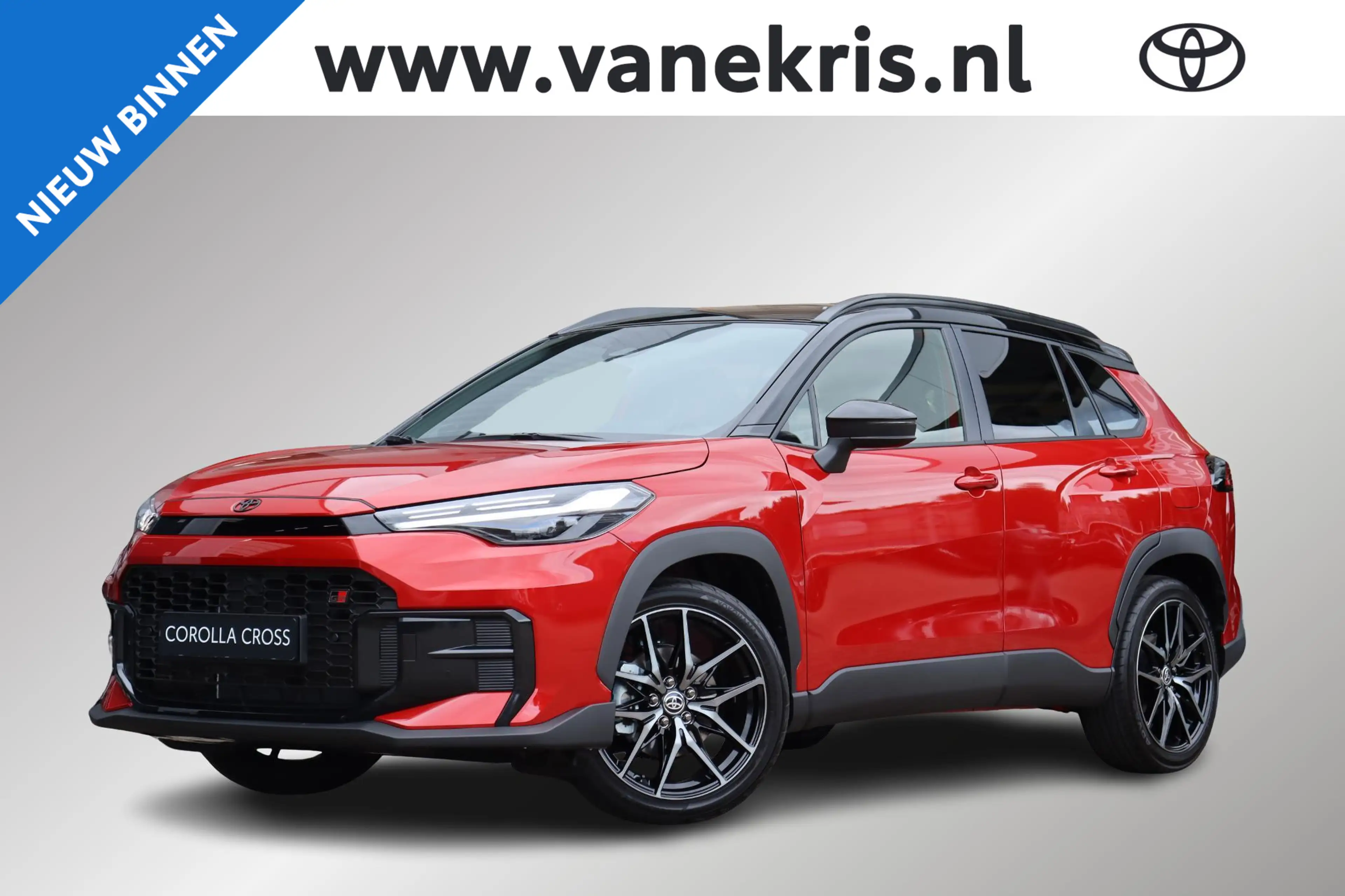 Toyota Corolla Cross Hybrid 180 GR Sport, VERWACHT, Panoramisch dak, Ni