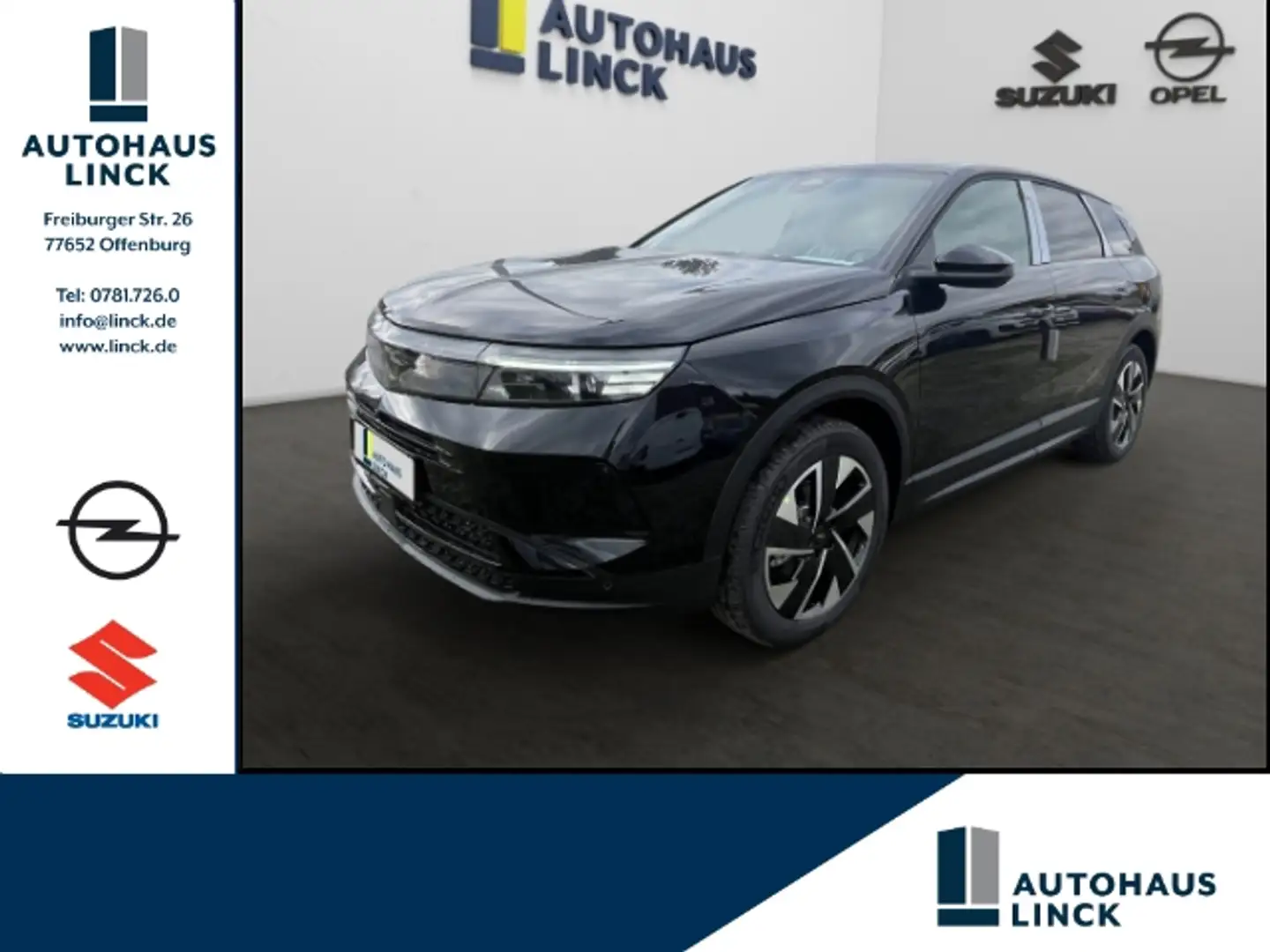 Opel Grandland 1.2 48V Mild-Hybrid 100kW GS EU6e Zwart - 1