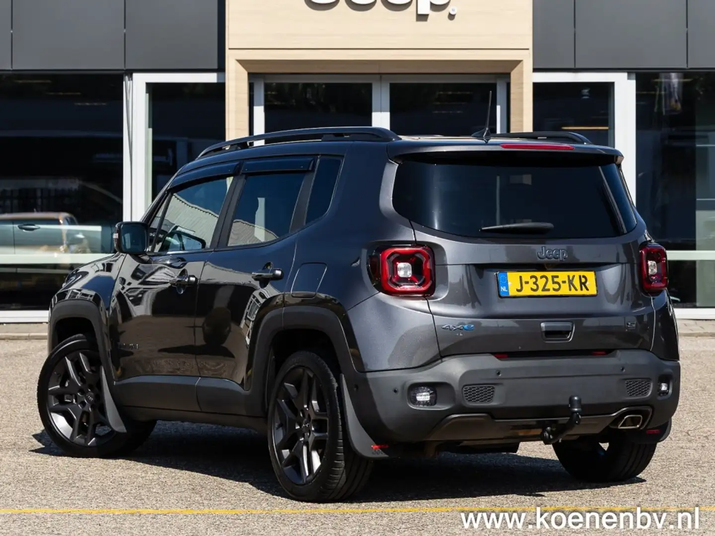 Jeep Renegade 4XE 240 HYBRID S/ Trekhaak/ Parkeerassistent/ 19 Grijs - 2