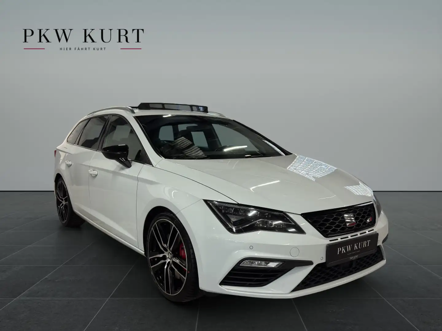 SEAT Leon Cupra 300 ST 4D *Schale *Virtual *Pano *DCC Blanc - 1