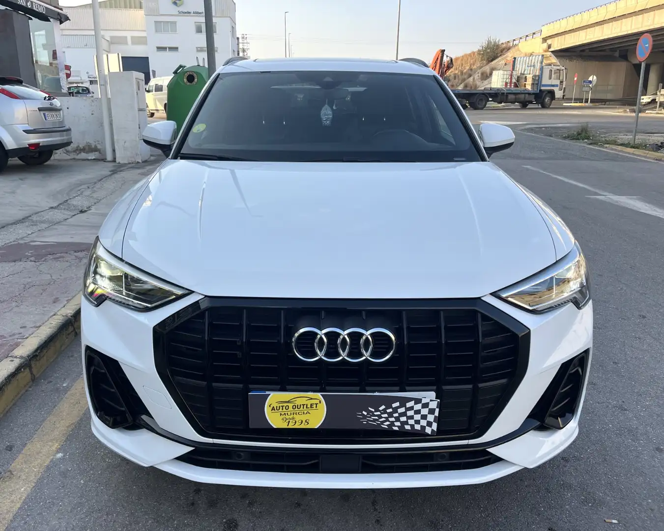 Audi Q3 35 TDI S line S tronic 110kW Blanc - 2