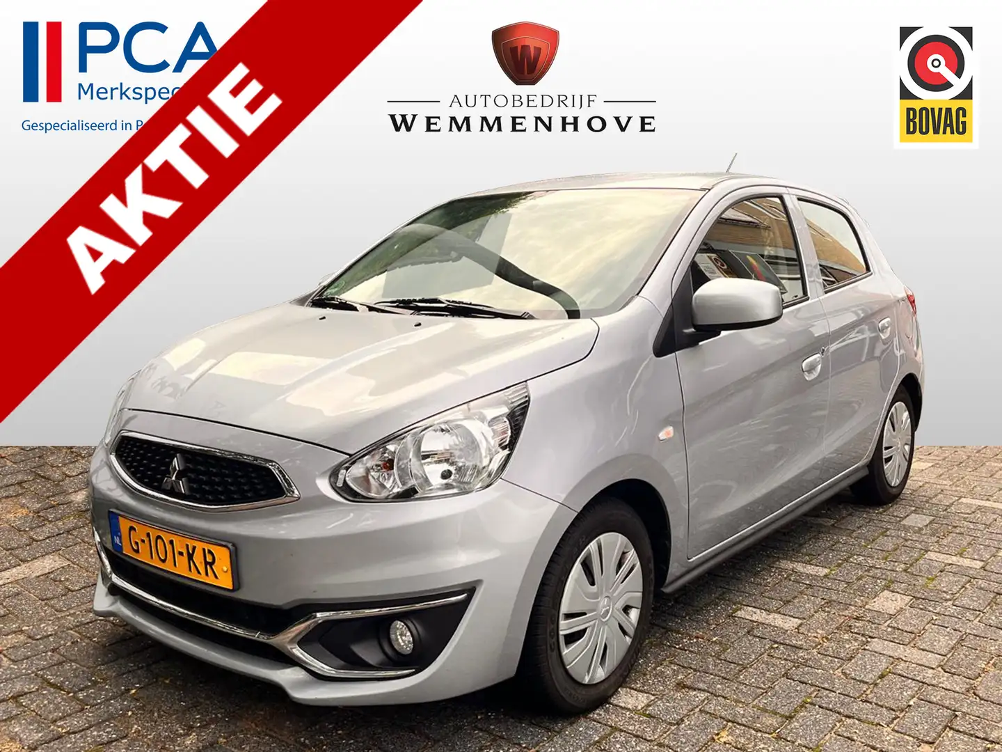 Mitsubishi Space Star 1.0 Cool+ Airco/Bleu tooth Gris - 1