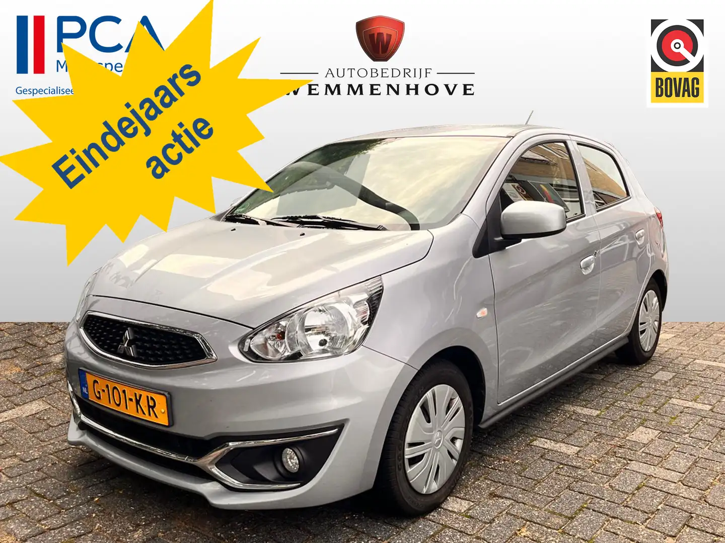 Mitsubishi Space Star 1.0 Cool+ Airco/Bleu tooth Gri - 1